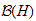 $\QTR{cal}{B}(H) $